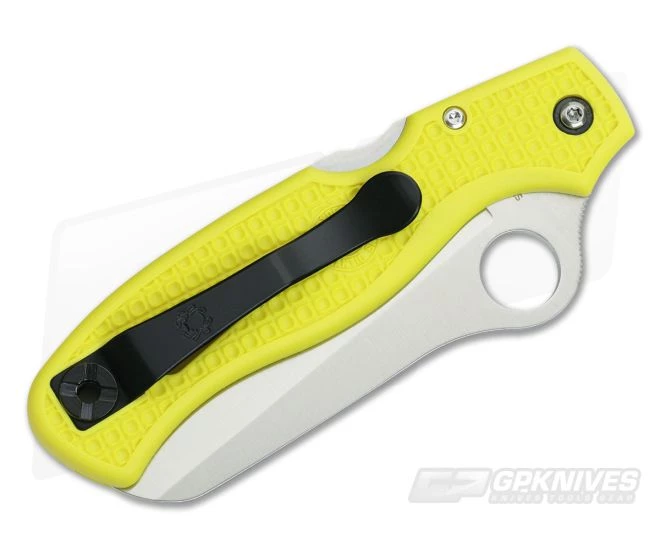 Spyderco Atlantic Salt Spyderedge Yellow C89SYL 4 Spyderco Atlantic Salt Spyderedge Yellow C89SYL - Image 2