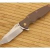 Hinderer Knives Eklipse 3.5" Tanto Flipper Dark Earth Brass Standoffs -Rescue Knives Sales Store eklipse 003