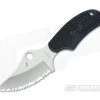 Spyderco ARK Neck Knife Serrated FB35SBK -Rescue Knives Sales Store fb35sbk 1 1