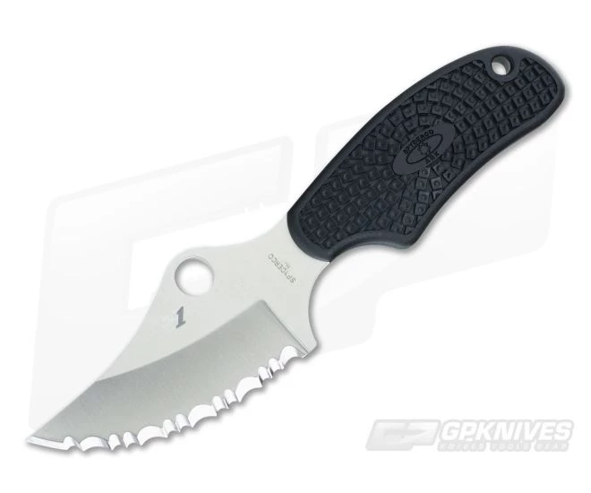 Spyderco ARK Neck Knife Serrated FB35SBK 3 Spyderco ARK Neck Knife Serrated FB35SBK