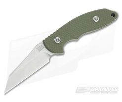 Hinderer Knives FXM 3.5 Fixed Wharncliffe Green G10
