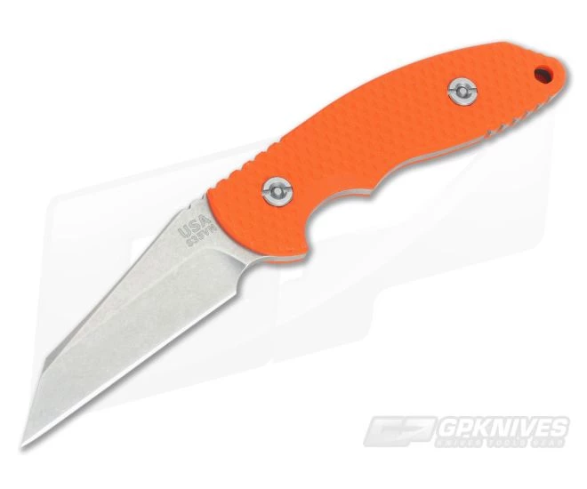 Hinderer Knives FXM 3.5 Fixed Wharncliffe Orange G10 3 Hinderer Knives FXM 3.5 Fixed Wharncliffe Orange G10