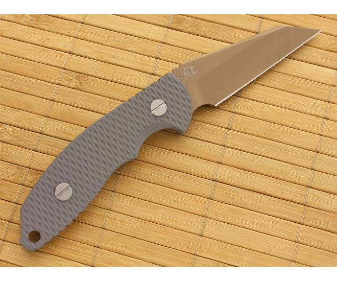 Hinderer Knives FXM 3.5 Fixed DLC Wharncliffe Gray G10 4 Hinderer Knives FXM 3.5 Fixed DLC Wharncliffe Gray G10 - Image 2