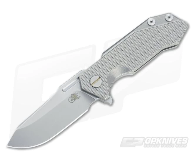 Hinderer Knives Half Track 2.75" Titanium Flipper 3 Hinderer Knives Half Track 2.75" Titanium Flipper