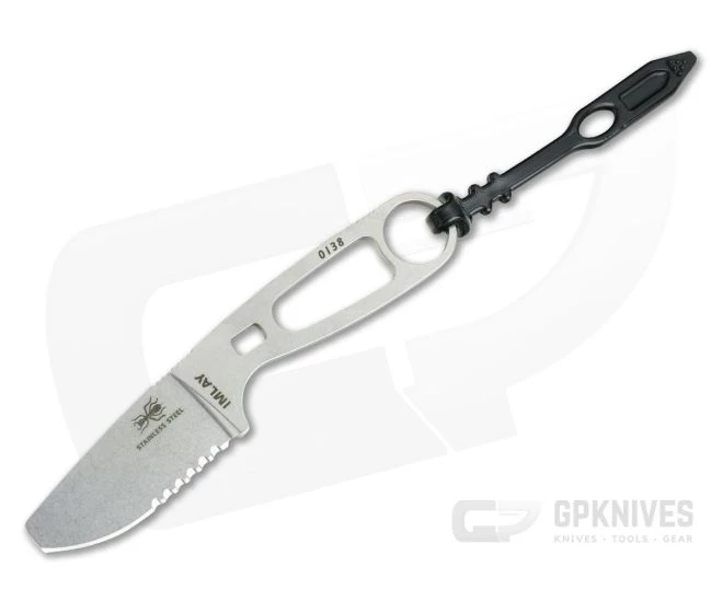 ESEE Imlay Stainless Steel Fixed Blade Rescue Knife 440C 3 ESEE Imlay Stainless Steel Fixed Blade Rescue Knife 440C