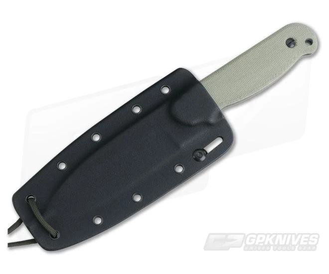 ESEE Laser Strike ESEE Logo Canvas Micarta Kydex Sheath 4 ESEE Laser Strike ESEE Logo Canvas Micarta Kydex Sheath - Image 2
