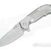 Hinderer Knives MP-1 3.25" Stonewashed Titanium Flipper -Rescue Knives Sales Store mp1 001 1 1