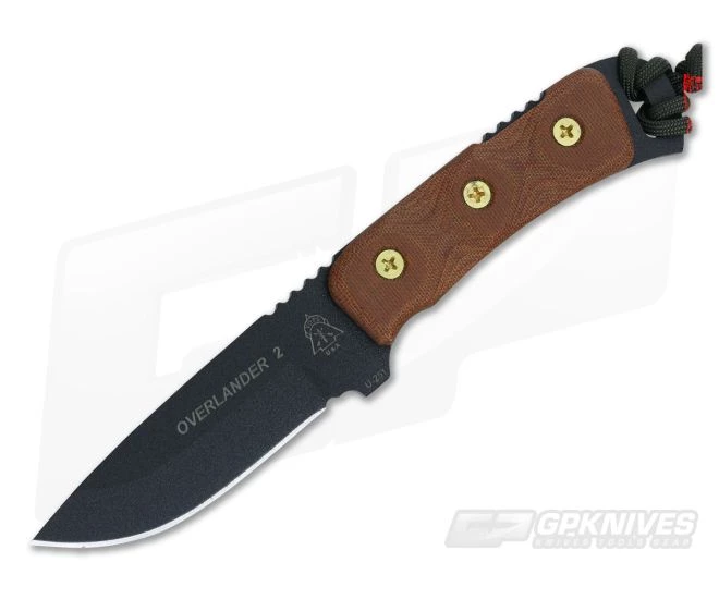 TOPS Knives Overlander 2 Tan Canvas Micarta 3 TOPS Knives Overlander 2 Tan Canvas Micarta