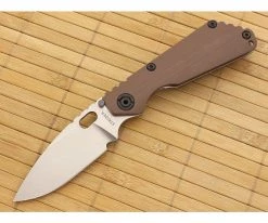 Strider SnG-CC Spear Point Coyote Brown G10 CPM-154