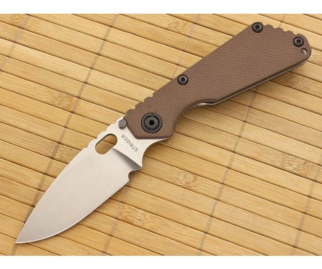 Strider SnG-S Spear Point Flat Coyote Brown G10 CPM-154 3 Strider SnG-S Spear Point Flat Coyote Brown G10 CPM-154
