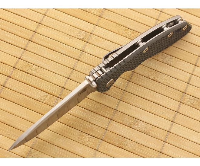 Hinderer Knives XM-18 3.5" Black & Green Spear Point Flipper CPM-20CV 5 Hinderer Knives XM-18 3.5" Black & Green Spear Point Flipper CPM-20CV - Image 3