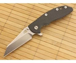 Hinderer Knives XM-18 3.5" Black & Green G10 Wharncliffe Flipper 20CV
