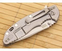 Hinderer Knives XM-18 3.5" Black Spear Point Flipper CPM-20CV -Rescue Knives Sales Store xm 18blk 35srf 2