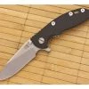 Hinderer Knives XM-18 3" Black Slicer Flipper 2 Hinderer Knives XM-18 3" Black Slicer Flipper -Rescue Knives Sales Store xm 18blk 3slf