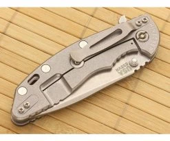 Hinderer Knives XM-18 3.5" Black & Green Spanto Flipper S35VN -Rescue Knives Sales Store xm 18blkgrn 3spf 2