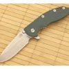 Hinderer Knives XM-18 3.5" Dark Green Spear Point Flipper S35VN -Rescue Knives Sales Store xm 18dg 35srf s35vn