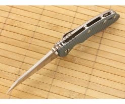 Hinderer Knives XM-18 3.5" Dark Green Wharncliffe Flipper -Rescue Knives Sales Store xm 18dg 35wf 3