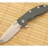 Hinderer Knives XM-18 3.5" Dark Green Spanto Flipper Bronze Ti