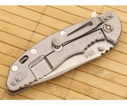 Hinderer Knives XM-18 3.5" Foliage Spear Point Flipper CPM-20CV 6 Hinderer Knives XM-18 3.5" Foliage Spear Point Flipper CPM-20CV -Rescue Knives Sales Store xm 18fg 35srf 2