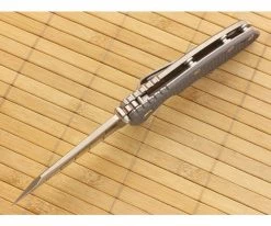 Hinderer Knives XM-18 3.5" Battleship Gray Wharncliffe Flipper 20CV -Rescue Knives Sales Store xm 18gry 35wf 20cv 3