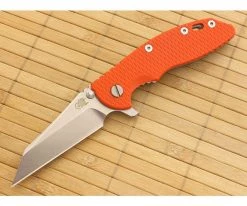 Hinderer Knives XM-18 3.5" Orange G10 Wharncliffe Flipper 20CV