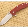 Hinderer Knives XM-18 3.5" Red Spear Point Flipper CPM-20CV -Rescue Knives Sales Store xm 18red 35srf 1