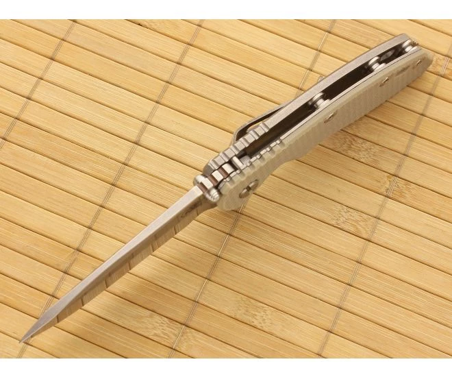 Hinderer Knives XM-18 3.5" Sand Spear Point Flipper S35VN 5 Hinderer Knives XM-18 3.5" Sand Spear Point Flipper S35VN - Image 3