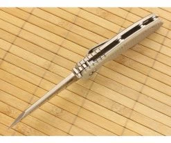 Hinderer Knives XM-18 3.5" Sand G10 Wharncliffe Flipper 20CV 7 Hinderer Knives XM-18 3.5" Sand G10 Wharncliffe Flipper 20CV -Rescue Knives Sales Store xm 18snd 35wf 20cv 3