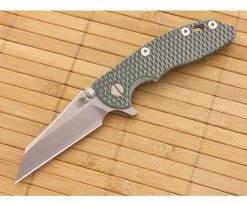 Hinderer Knives XM-18 3" Wintergreen Wharncliffe Flipper