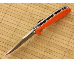 Hinderer Knives XM-24 Bowie Flipper Orange G-10 -Rescue Knives Sales Store xm24 001 3 1