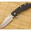 Hinderer Knives XM-24 Bowie Flipper Black G-10 1 Hinderer Knives XM-24 Bowie Flipper Black G-10 -Rescue Knives Sales Store xm24 004