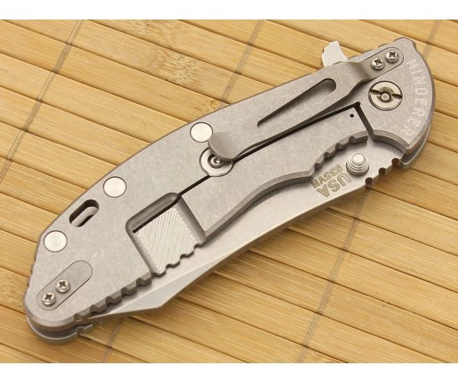 Hinderer Knives XM-24 Skinner Flipper OD Green G10 4 Hinderer Knives XM-24 Skinner Flipper OD Green G10 - Image 2