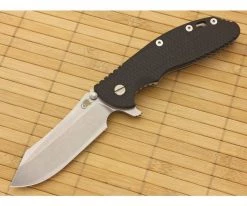 Hinderer Knives XM-24 Skinner Flipper Black G10