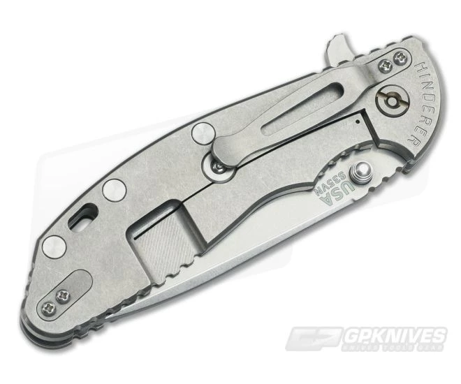 Hinderer Knives XM-24 Spear Point Flipper OD Green G10 4 Hinderer Knives XM-24 Spear Point Flipper OD Green G10 - Image 2