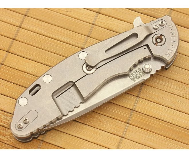 Hinderer Knives XM-24 Spear Point Flipper Black G10 4 Hinderer Knives XM-24 Spear Point Flipper Black G10 - Image 2